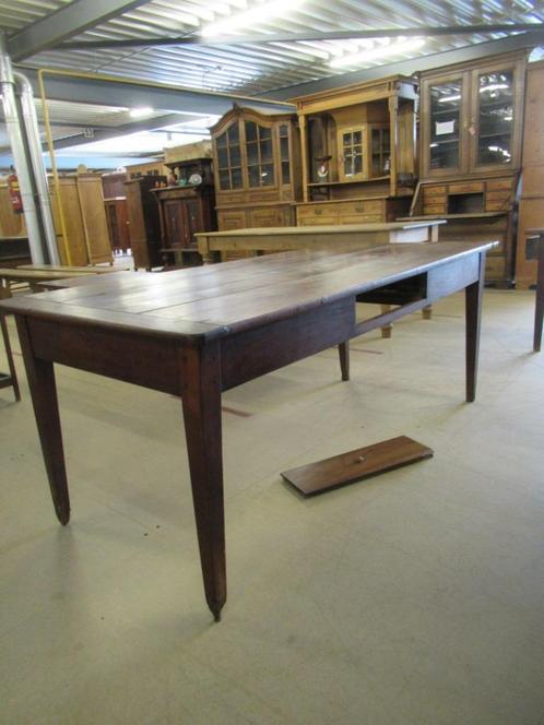 Oer 11292 ANTIEKE 19e eeuwse kersenhouten tafel, Antiek en Kunst, Antiek | Meubels | Tafels, Ophalen