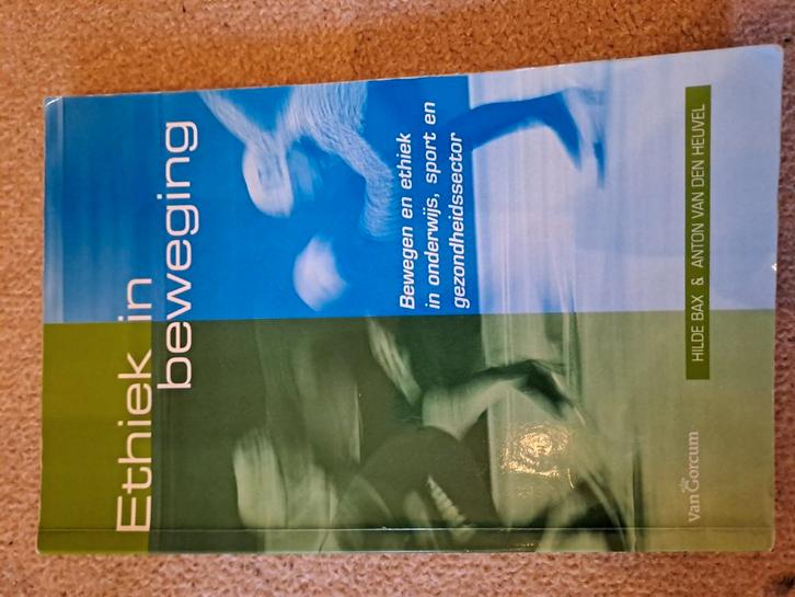H. Bax - Ethiek in beweging, Boeken, Filosofie, Zo goed als nieuw, Ophalen of Verzenden