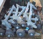 Restpartij aanhangerassen geremd en ongeremd, Auto diversen, Aanhangwagen-onderdelen, Ophalen, Zo goed als nieuw