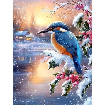 Diamond Painting Vogel 40x30cm Painting 35x25cm beschikbaar voor biedingen