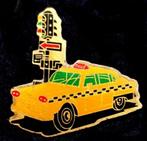Yellow Cab pin groot, Verzenden, Nieuw, Transport, Speldje of Pin