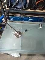 Geborsteld Aluminium Verstelbare Lamp E27 LED, Gebruikt, Ophalen of Verzenden, Modern, Metaal