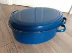 Blauwe Emaille Braadpan, Ophalen of Verzenden