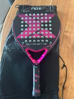 NOX Silhouette Padelracket (incl. opbergtas), Sport en Fitness, Padel, Ophalen of Verzenden, Zo goed als nieuw, Padelracket