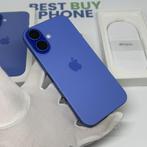 iPhone 16 128GB blauw /100% batt /kras vrij /garantie, 128 GB, Apple, Blauw, Zonder simlock