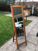 Mooie Eiken Spiegel vintage retro, Ophalen, Gebruikt