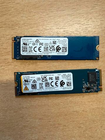 2X NVME 256GB SSD beschikbaar voor biedingen