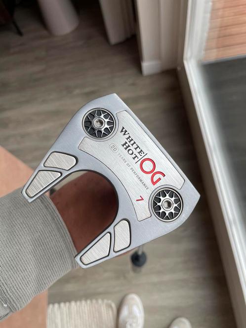 Odyssey White Hot #7 Putter – 33 inch – SuperStroke grip, Sport en Fitness, Golf, Zo goed als nieuw, Club, Callaway, Ophalen of Verzenden