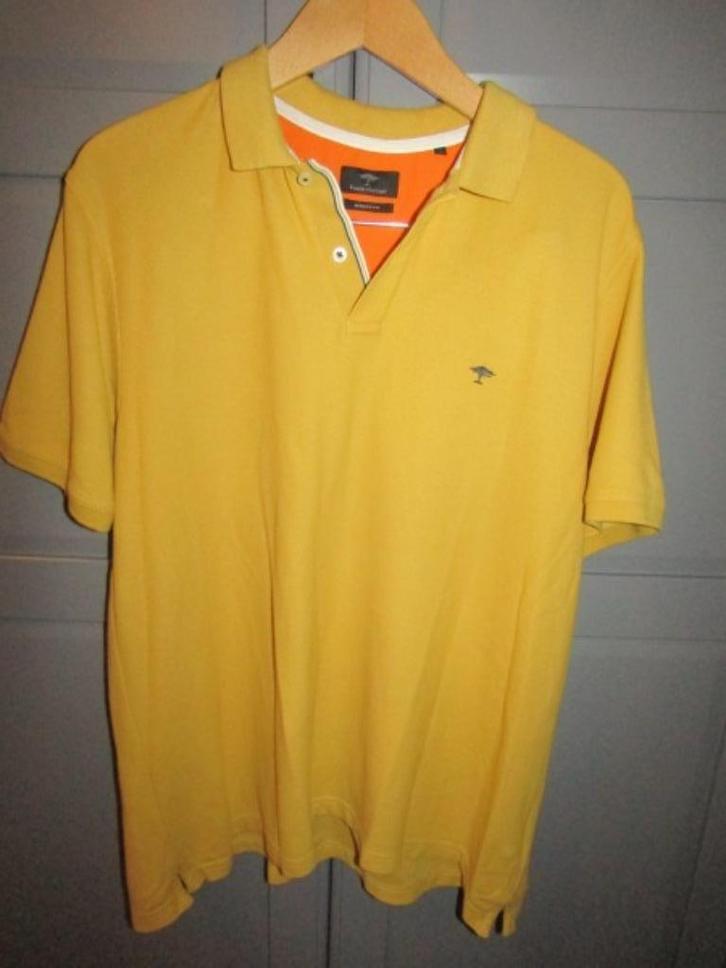 G605 Fynch-Hatton mt XL polo oker geel, Kleding | Heren, Polo's, Zo goed als nieuw, Maat 56/58 (XL), Geel, Verzenden