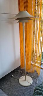 Vintage Deense staande schalen lamp, vloerlamp, 3 schalen, Ophalen of Verzenden, Gebruikt, 150 tot 200 cm