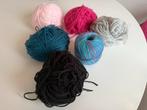 5 Bollen Zachte Wol - Diverse Kleuren, Hobby en Vrije tijd, Breien en Haken, Ophalen of Verzenden, Zo goed als nieuw, Breien of Haken