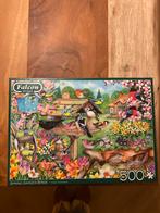 Puzzel 500 stukjes - Vogels in de tuin, Ophalen of Verzenden, 500 t/m 1500 stukjes, Zo goed als nieuw, Legpuzzel