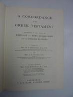 A Concordance to the greek Testament [Moulton & Geden], Verzenden, Zo goed als nieuw
