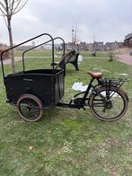 Qivelo city+ elektrische bakfiets incl aankoopbewijs, 4 kinderen of meer, Gebruikt, Elektrisch, Ophalen