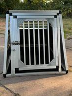 Heyermann Aluminium hondenbench, transportbench, reisbench, Dieren en Toebehoren, Ophalen, Hondenkennel, Minder dan 65 cm, Minder dan 75 cm