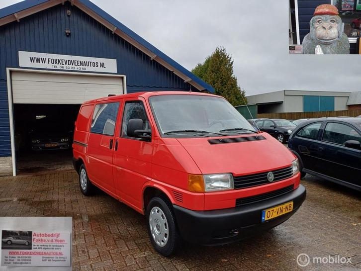 Volkswagen Transporter 1.9 TD 292 Garantie,alle inruil mogel, Auto's, Bestelauto's, Bedrijf, Te koop, Alarm, Schuifdeur, Startonderbreker