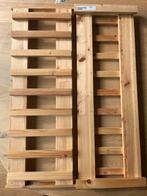 2 IKEA Hejne flessenrekken 77x28cm, Ophalen, Zo goed als nieuw, Hout