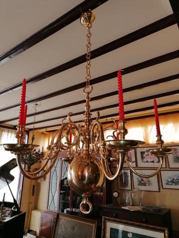 grote Hollandse kaarsen bolkroon masieve beschikbaar voor biedingen