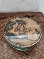 Vintage Sieradendoosje met Romantische Scène, Ophalen of Verzenden