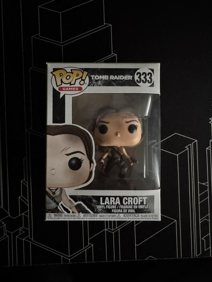 Lara Croft Funko Pop - Tomb Raider (333), Verzamelen, Poppetjes en Figuurtjes, Zo goed als nieuw, Ophalen of Verzenden