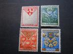 Nederland NVPH 199-202 ongebruikt ( U 748)..€ 2,-, Postzegels en Munten, Postzegels | Nederland, Verzenden