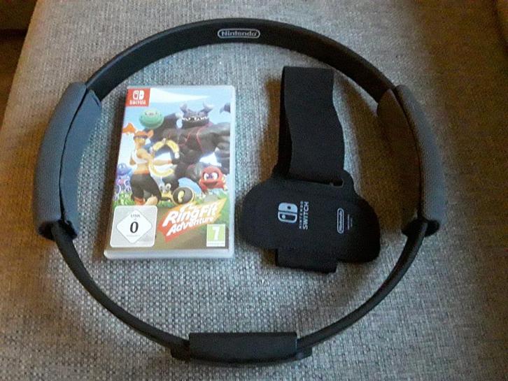 Nintendo Switch Game Ring Fit Adventure, Spelcomputers en Games, Games | Nintendo Switch, Zo goed als nieuw, Sport, 1 speler, Vanaf 3 jaar