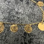 21 karaat gouden armband munten model, Ophalen of Verzenden, Nieuw, Goud