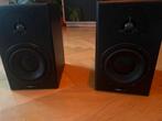 Dynaudio BM6 (passief)  + Kenwood KR-A3070 versterker, Gebruikt, 60 tot 120 watt, Front, Rear of Stereo speakers, Ophalen