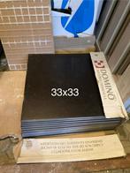 Zwarte vloertegels 33x33 - GRATIS af te halen!, Doe-het-zelf en Verbouw, Ophalen, Gebruikt, Keramiek, 20 tot 40 cm