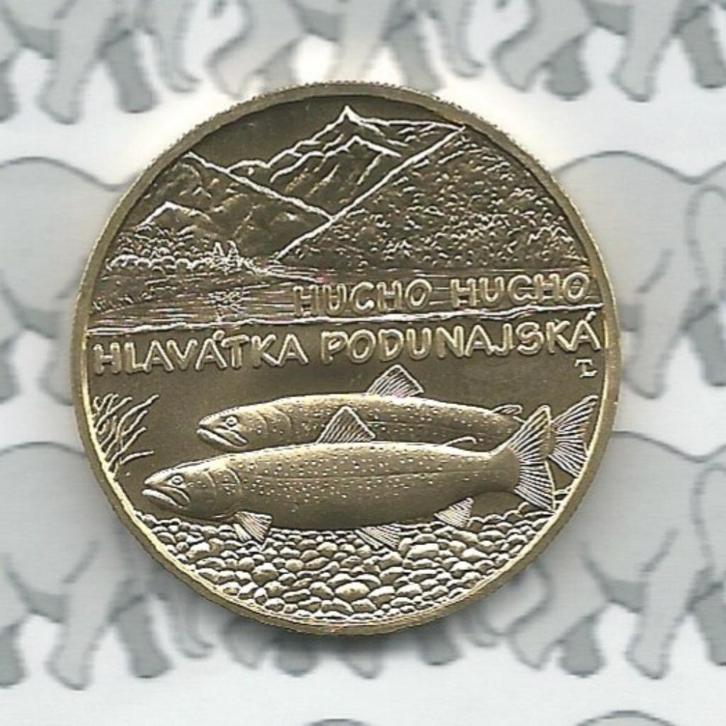 Slowakije 5 euro 2025 (10e) "de Zalm", Postzegels en Munten, Munten | Europa | Euromunten, Losse munt, 5 euro, Slowakije, Ophalen of Verzenden