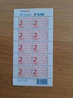 Nederlandse Postzegels - 10 maal €0,02, Ophalen of Verzenden, Na 1940, Postfris