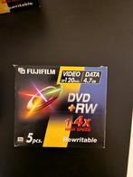10 Pack Fujifilm DVD+RW, Nieuw, Dvd, Ophalen of Verzenden