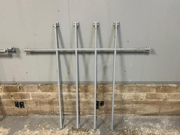 Anti-inbraak frame voor ramen - 4 stuks, Tuin en Terras, Tuinhekken en Hekwerk, Gebruikt, Overige typen, IJzer, Ophalen