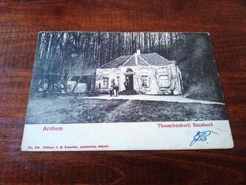 K34 - Arnhem - Theeschenkerij Sonsbeek - 1904 - Mooi/Oud beschikbaar voor biedingen