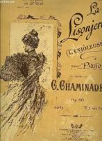 C. Chaminade - La Lisonjera (L'enjôleuse) pour piano, Gebruikt, Klassiek, Ophalen of Verzenden, Artiest of Componist
