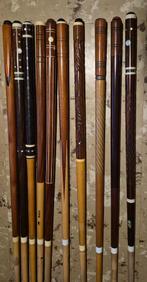 10 st Biljartkeu, Sport en Fitness, Biljarten en Poolen, Ophalen, Gebruikt, Keu of Ballen