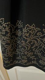 Feest jurk steps mt 38 kleur zwart /goud, Maat 38/40 (M), Zwart, Ophalen of Verzenden, Zo goed als nieuw