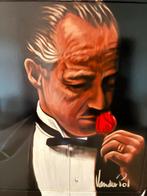 The Godfather , geschilderd door Marieke van der Pol ., Antiek en Kunst, Ophalen