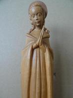 Houten Mariabeeld Mariabeeldje Leonhard Höldrich beeld 24cm, Ophalen of Verzenden, Gebruikt, Beeld(je), Christendom | Katholiek