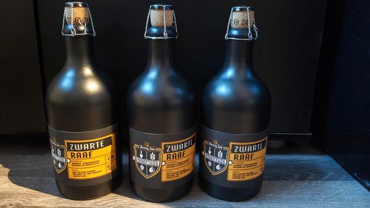 Hertog Jan Zwarte Raaf proeftuinbier, Verzamelen, Biermerken, Nieuw, Flesje(s), Hertog Jan, Ophalen of Verzenden