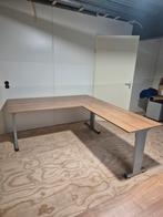 3 Bureaus en 3 Ladekasten - Complete Werkplek, Huis en Inrichting, Bureaus, Ophalen, In hoogte verstelbaar, Zo goed als nieuw