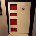 JAGGA vintage wandbord met klok van IKEA, Ophalen, Gebruikt