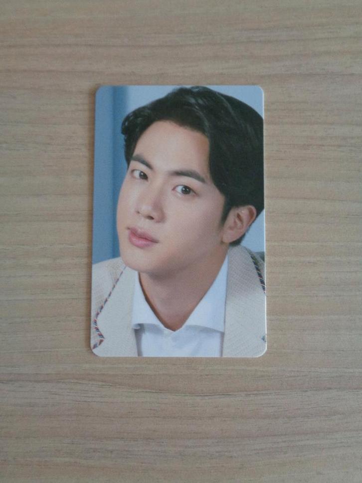 BTS Jin Samsung photocard, Verzamelen, Muziek, Artiesten en Beroemdheden, Zo goed als nieuw, Foto of Kaart, Ophalen of Verzenden