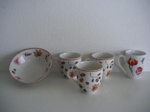 Janneke Brinkman Seasons servies, Huis en Inrichting, Keuken | Servies, Zo goed als nieuw, Overige stijlen, Porselein, Ophalen of Verzenden