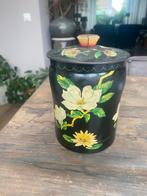 Blik met bloemen, Verzamelen, Blikken, Ophalen of Verzenden, Zo goed als nieuw, Overige