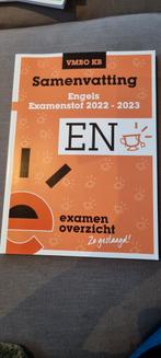 ExamenOverzicht - Samenvatting Examenstof Engels VMBO KB, Nederlands, Ophalen of Verzenden, Zo goed als nieuw, ExamenOverzicht