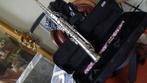 Sopraan sax, Muziek en Instrumenten, Blaasinstrumenten | Saxofoons, Ophalen, Zo goed als nieuw, Sopraan, Met koffer