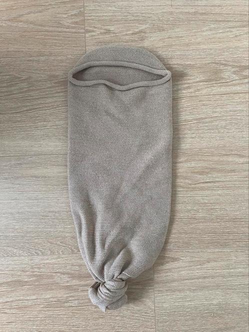 Hvid Cocoon Ziloen Wol, Kinderen en Baby's, Babykleding | Mutsen, Sjaals en Wanten, Zo goed als nieuw, Muts, Jongetje of Meisje