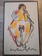 Anton Heyboer - Genummerde fotolitho uit 1990, Ophalen of Verzenden