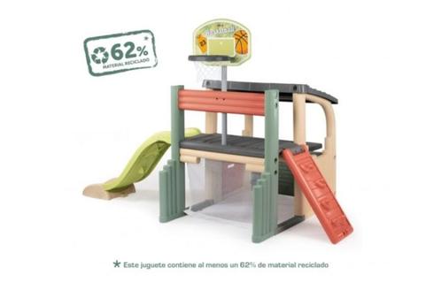 Smoby S. Life Fun Center speeltoren met speelhuis nu €294.95, Kinderen en Baby's, Speelgoed | Buiten | Los speelgoed, Nieuw, Verzenden